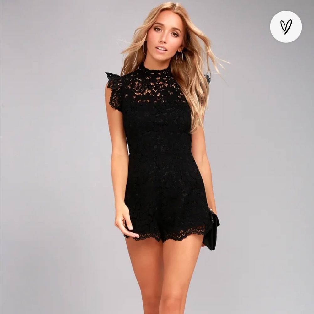 BB Dakota Priscilla Lace Romper